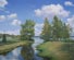 White Rock Lake painting by Dallas artist Chris McHenry