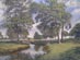 April Afternoon, White Rock Lake painting by Texas artist Chris McHenry